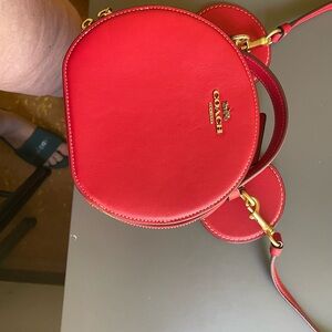 Red Leather Women's Bag